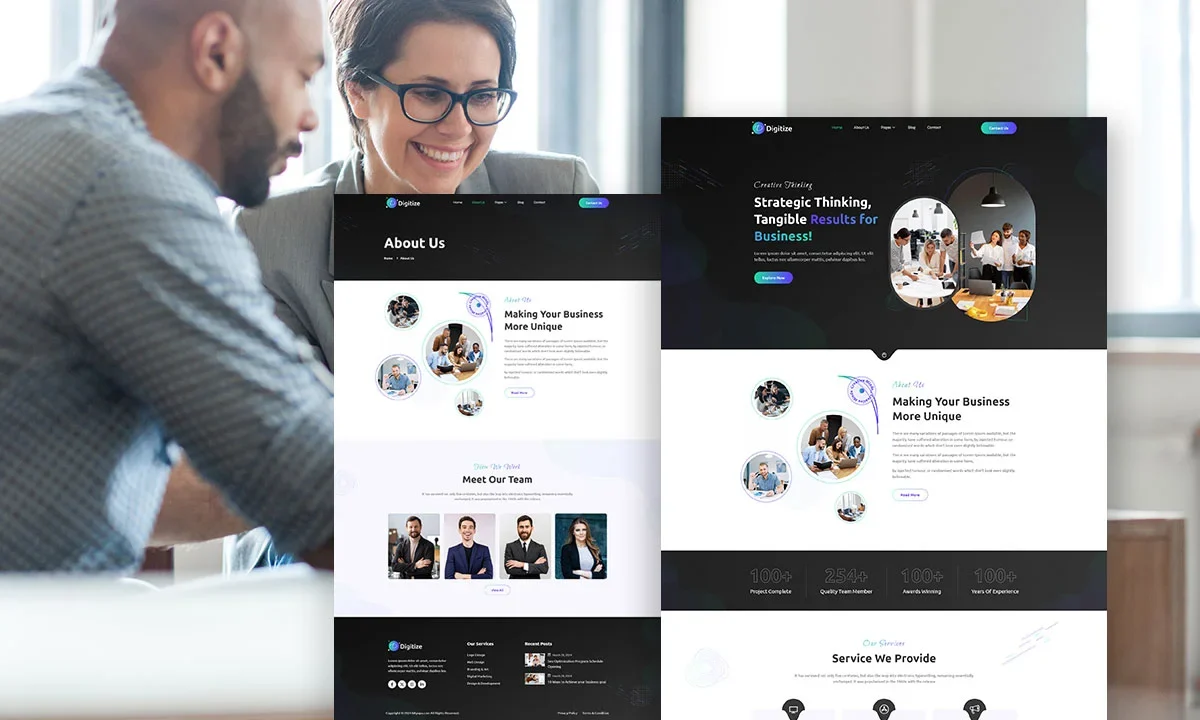 Digitize – Digital Marketing Agency Elementor Template Kit