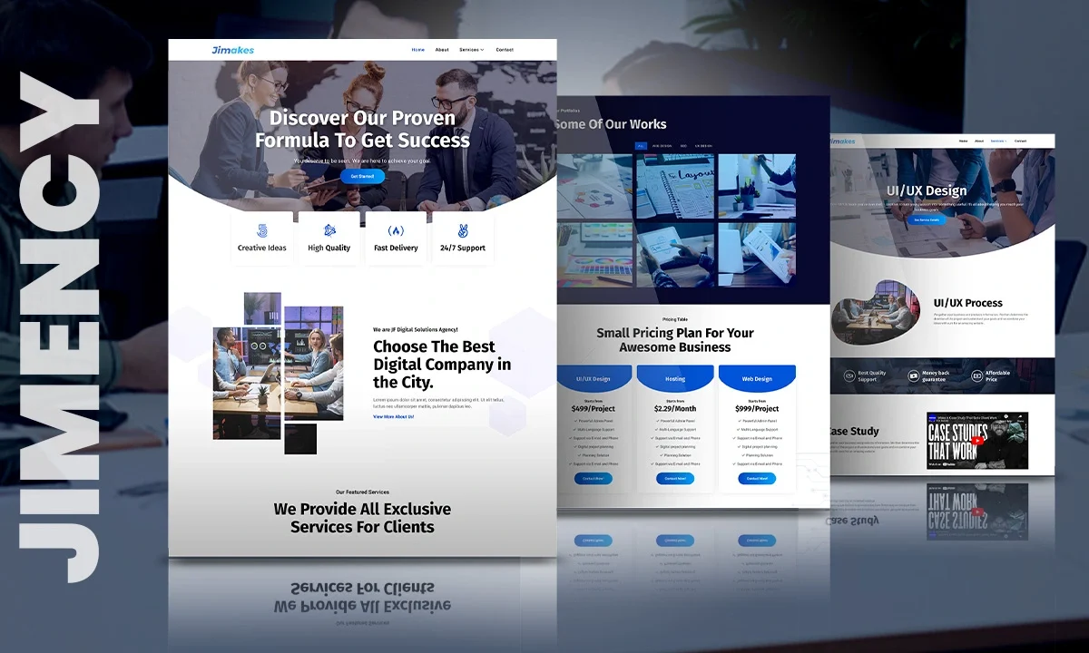 jimency-creative-agency-elementor-template-kit