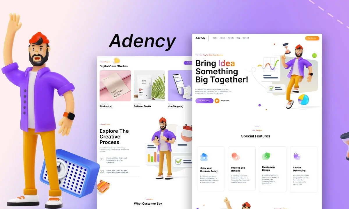 adency-creative-business-agency-elementor-template-kit