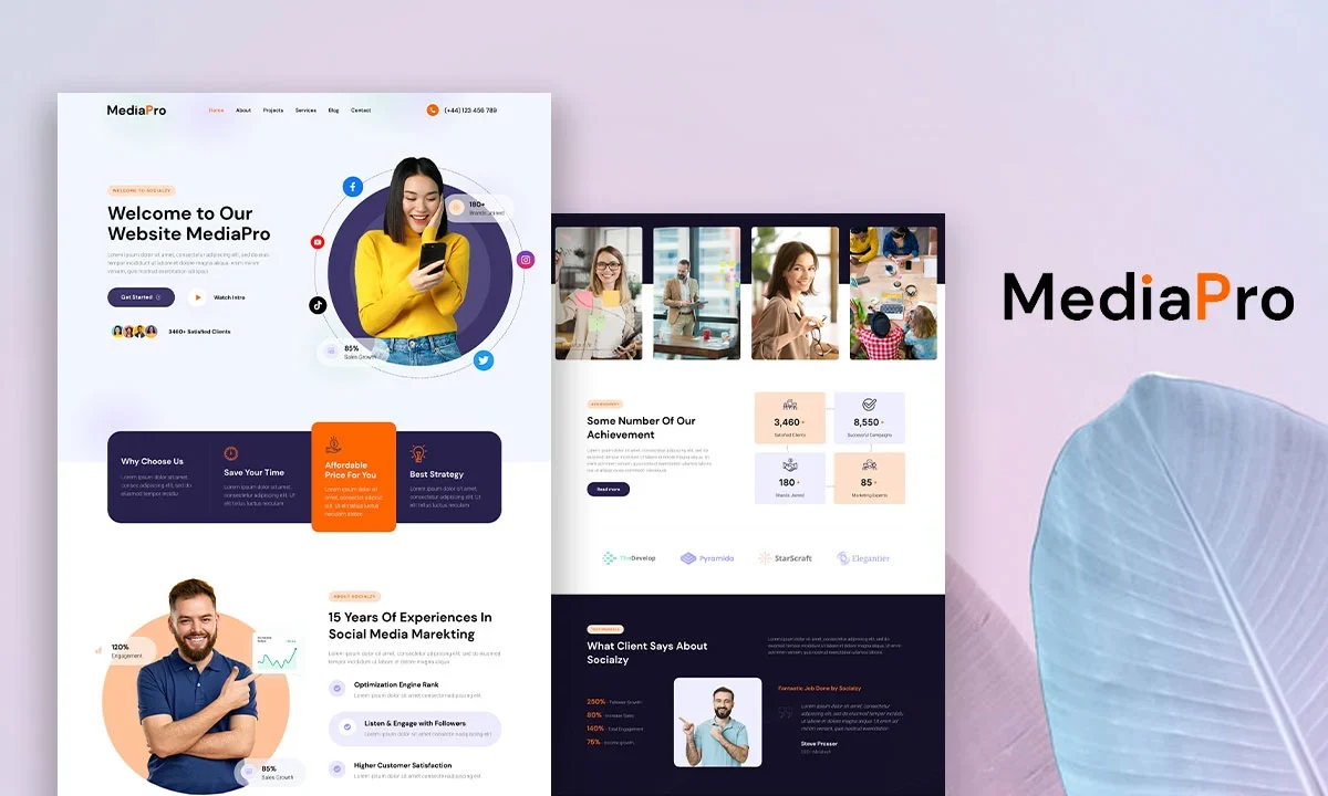 mediapro-digital-marketing-agency-elementor-template-kit