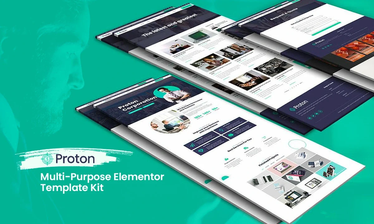 Proton – Business & Agency Elementor Template Kit