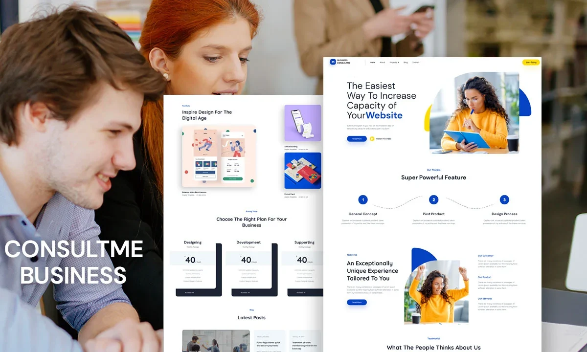 Consultme – Business Website Elementor Template Kit