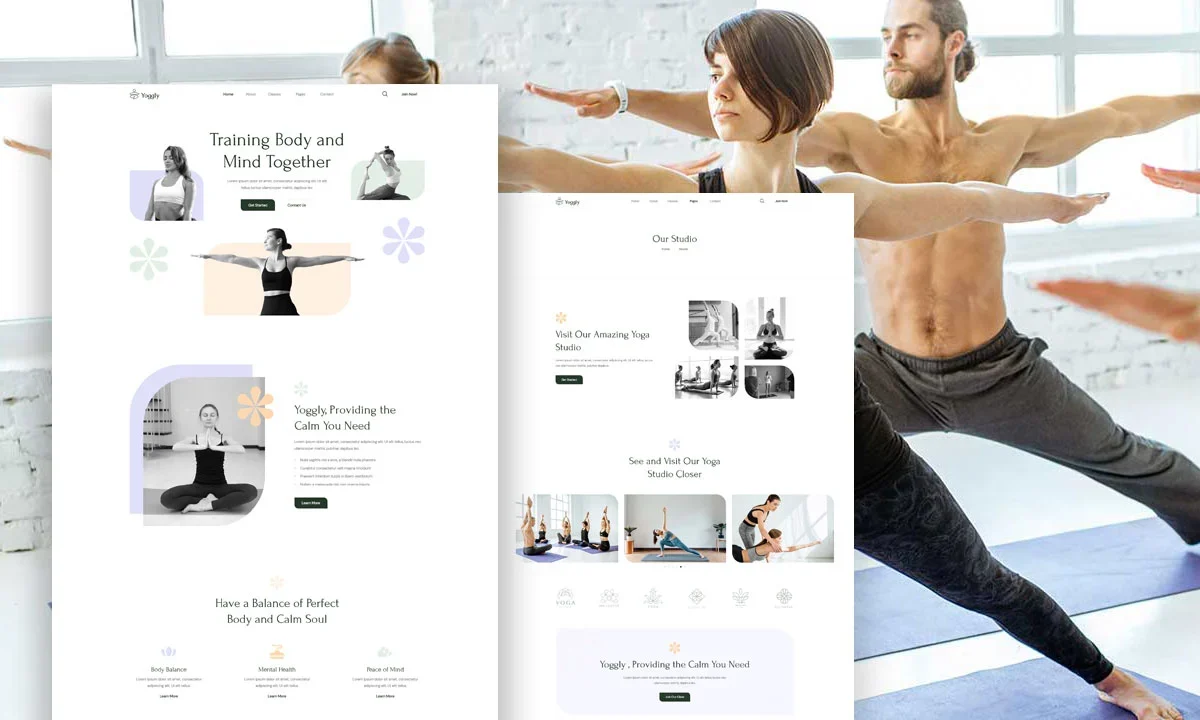 Yoggly – Yoga, Meditation & Fitness Elementor Template Kit